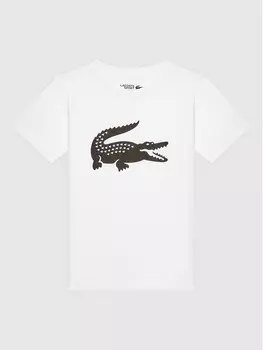 Футболка стандартного кроя Lacoste, белый