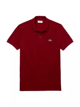 Футболка стандартного кроя Lacoste, бургундия