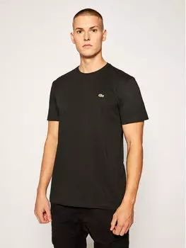 Футболка стандартного кроя Lacoste, черный
