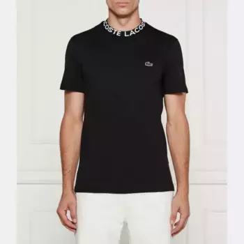 Футболка стандартного кроя Lacoste, черный