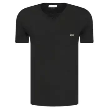Футболка стандартного кроя Lacoste, черный