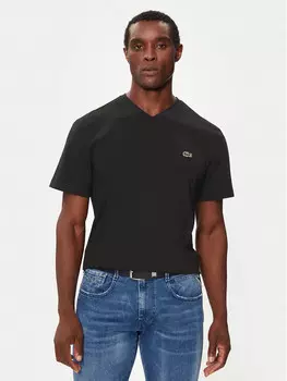 Футболка стандартного кроя Lacoste, черный