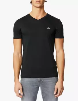 Футболка стандартного кроя Lacoste, черный