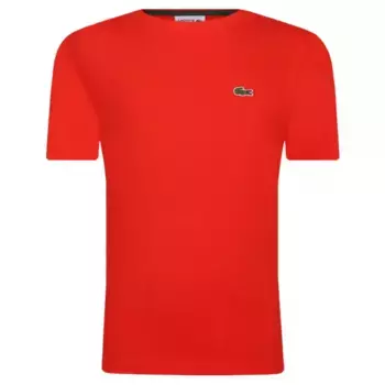 Футболка стандартного кроя Lacoste, красный