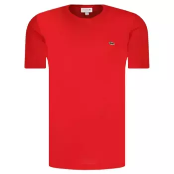 Футболка стандартного кроя Lacoste, красный