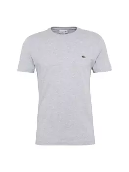 Футболка стандартного кроя Lacoste, пестрый серый