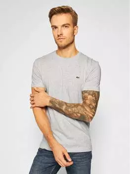Футболка стандартного кроя Lacoste, серый