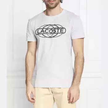 Футболка стандартного кроя Lacoste, серый