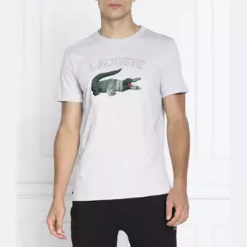 Футболка стандартного кроя Lacoste, серый