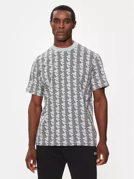 Футболка стандартного кроя Lacoste, серый