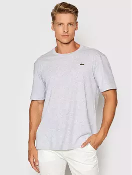Футболка стандартного кроя Lacoste, серый