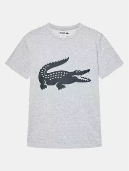 Футболка стандартного кроя Lacoste, серый