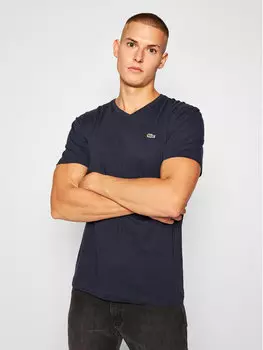 Футболка стандартного кроя Lacoste, синий