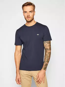 Футболка стандартного кроя Lacoste, синий