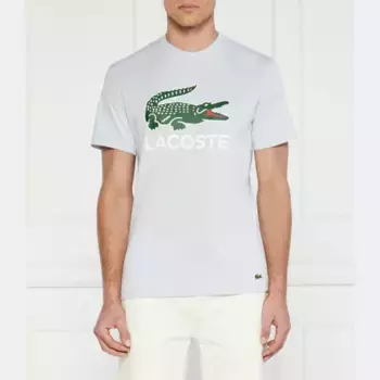 Футболка стандартного кроя Lacoste, синий