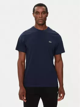 Футболка стандартного кроя Lacoste, синий