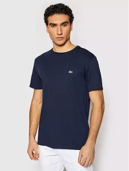 Футболка стандартного кроя Lacoste, синий