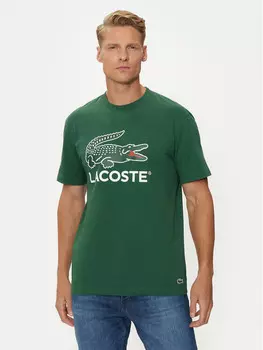 Футболка стандартного кроя Lacoste, зеленый