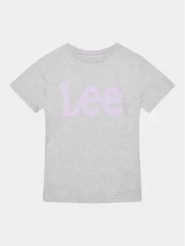 Футболка стандартного кроя Lee, серый