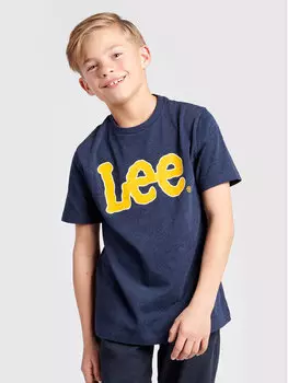 Футболка стандартного кроя Lee, синий