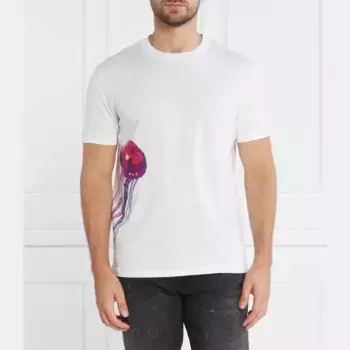 Футболка стандартного кроя Les Hommes, белый