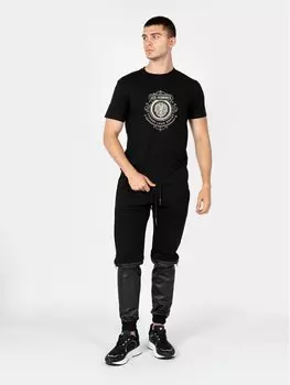 Футболка стандартного кроя Les Hommes, черный