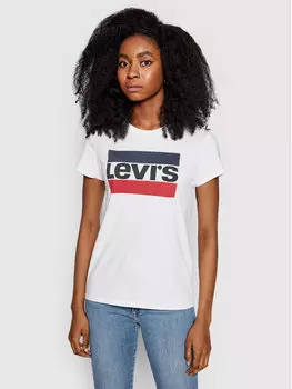 Футболка стандартного кроя Levi's, белый