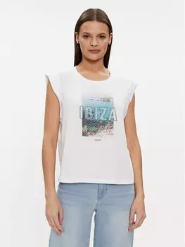 Футболка стандартного кроя Liu Jo, белый