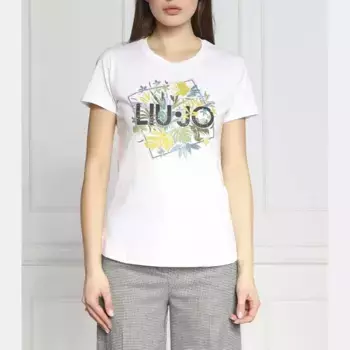 Футболка стандартного кроя Liu Jo, белый