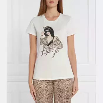 Футболка стандартного кроя Liu Jo, белый