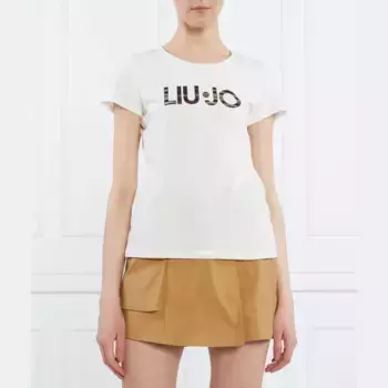 Футболка стандартного кроя Liu Jo, белый