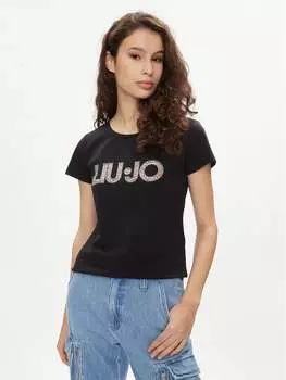 Футболка стандартного кроя Liu Jo, черный
