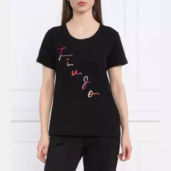 Футболка стандартного кроя Liu Jo, черный