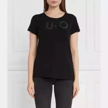 Футболка стандартного кроя Liu Jo, черный