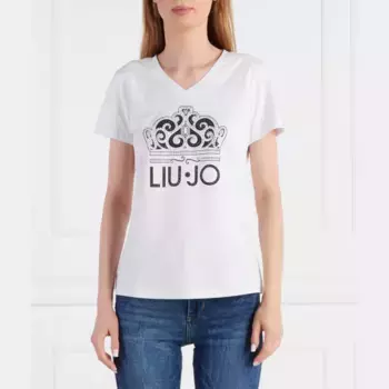 Футболка стандартного кроя Liu Jo, черный