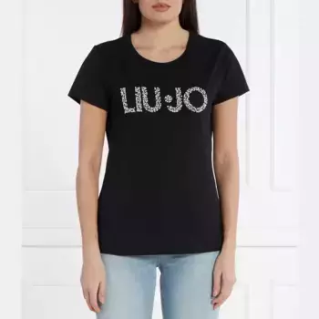 Футболка стандартного кроя Liu Jo, черный