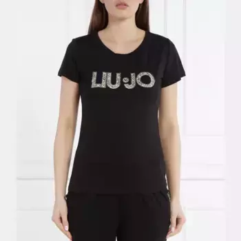 Футболка стандартного кроя Liu Jo, черный
