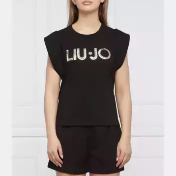 Футболка стандартного кроя Liu Jo, черный