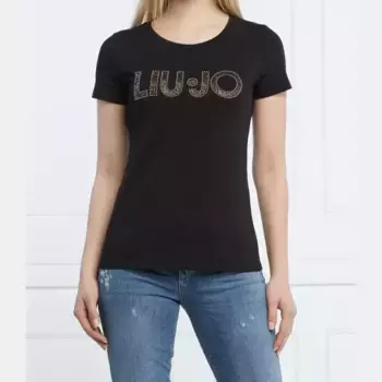 Футболка стандартного кроя Liu Jo, черный