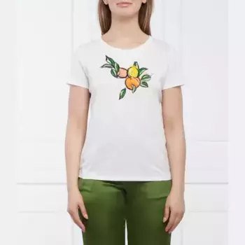 Футболка стандартного кроя Marc Cain, белый