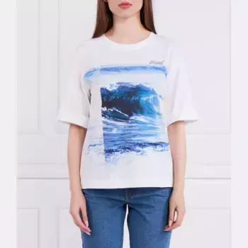 Футболка стандартного кроя Marc Cain, белый