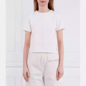 Футболка стандартного кроя Marc Jacobs, экрю