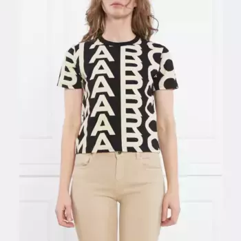Футболка стандартного кроя Marc Jacobs, черный