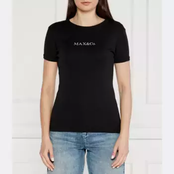 Футболка стандартного кроя Max&Co., черный
