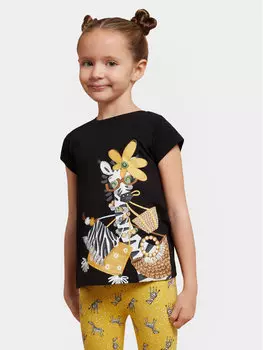 Футболка стандартного кроя Mayoral, черный