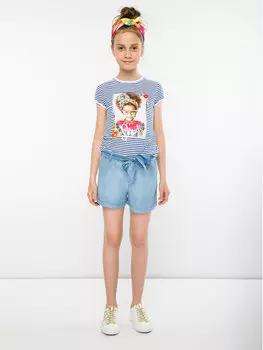 Футболка стандартного кроя Mayoral, мультиколор