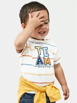 Футболка стандартного кроя Mayoral, мультиколор