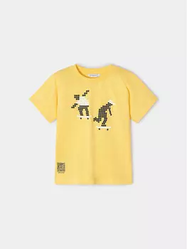 Футболка стандартного кроя Mayoral, желтый