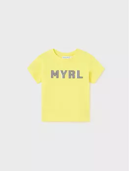 Футболка стандартного кроя Mayoral, желтый