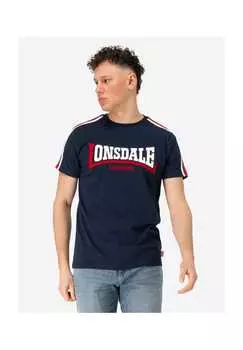 Футболка стандартного кроя Merryn Lonsdale, мультиколор